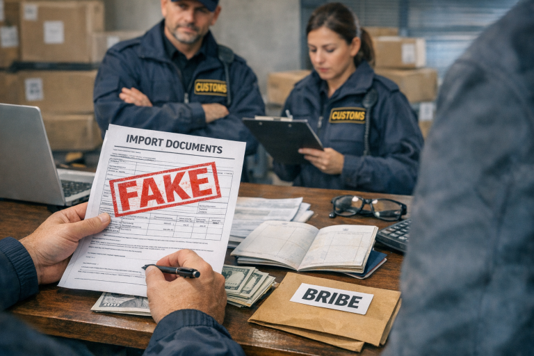 מסמכי יבוא כוזבים