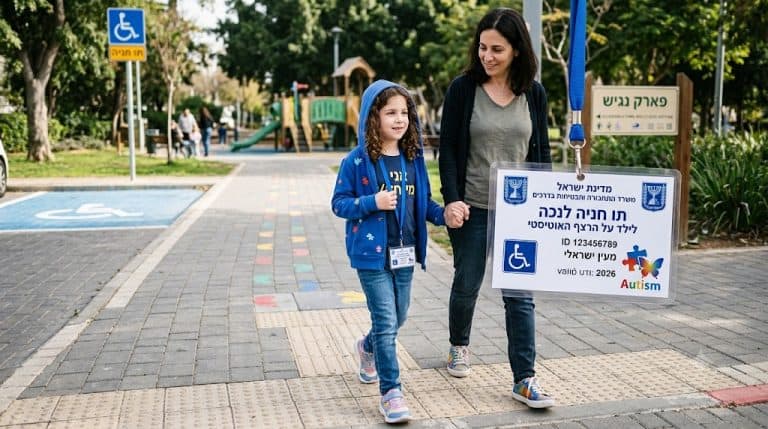 תו נכה לילדים על הרצף האוטיסטי